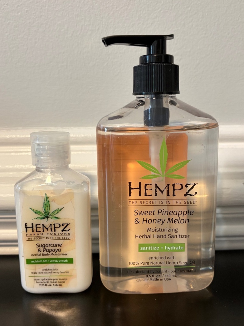 3 for $12: Hempz lotion and hand sanitizer